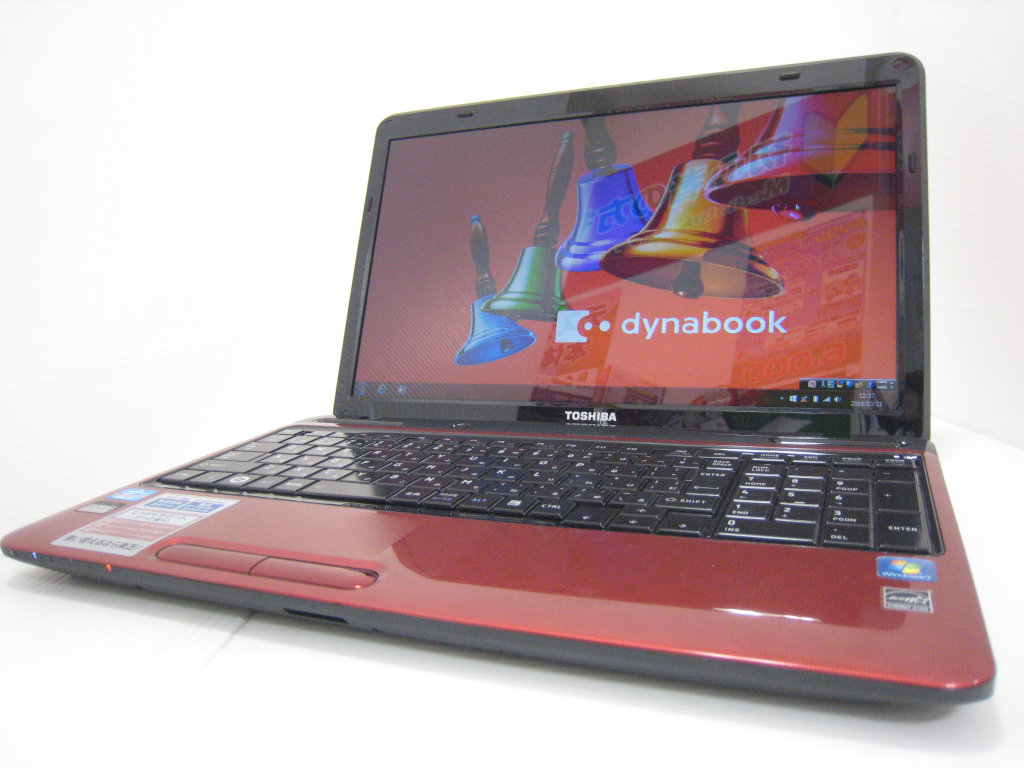 東芝 dynabook T451/46DR CPU:Core i5-2430M 2.40GHz / メモリ：4GB