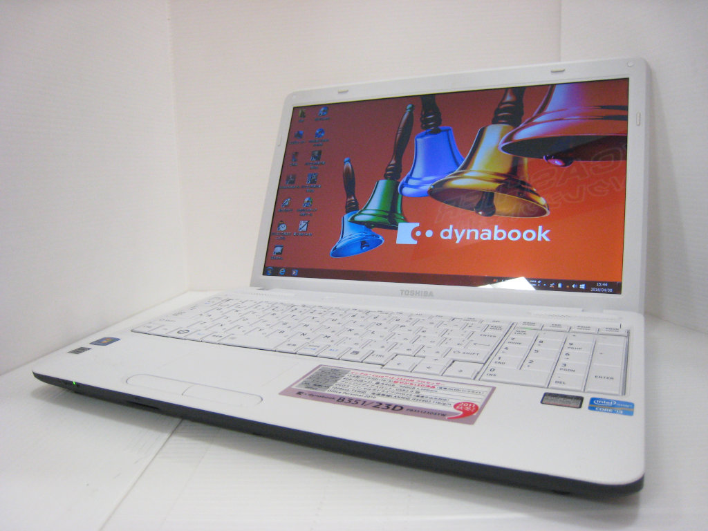 東芝 dynabook B351/23D CPU:Core i3-2330M 2.20GHz / メモリ：4GB ...