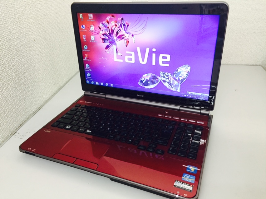 NEC Lavie G PC-GL245UEAS CPU:Core i5 2430M 2.4GHz / メモリ:4GB