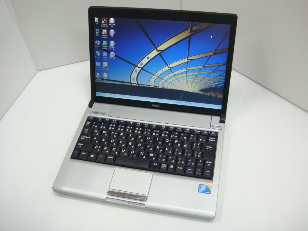 NEC VersaPro VY10GC-A CPU：Core i7-U620 1.07GHz / メモリ：3GB
