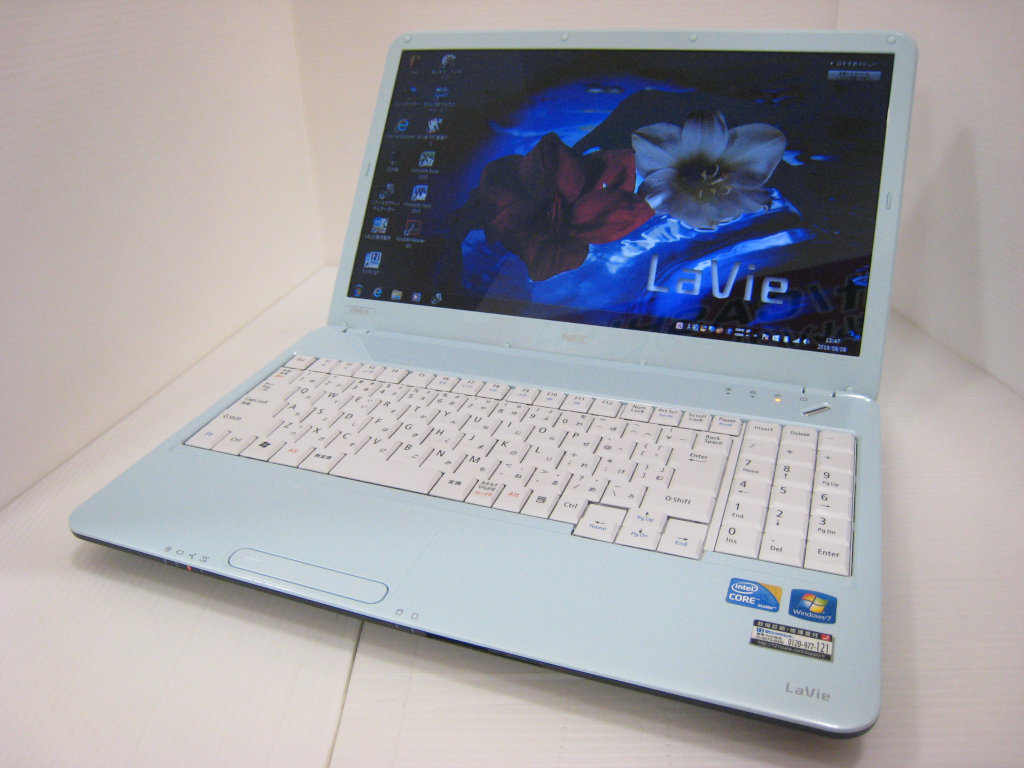 NEC LaVie LS550/B CPU:Core i5 M450 2.40GHz / メモリ：4GB / HDD ...