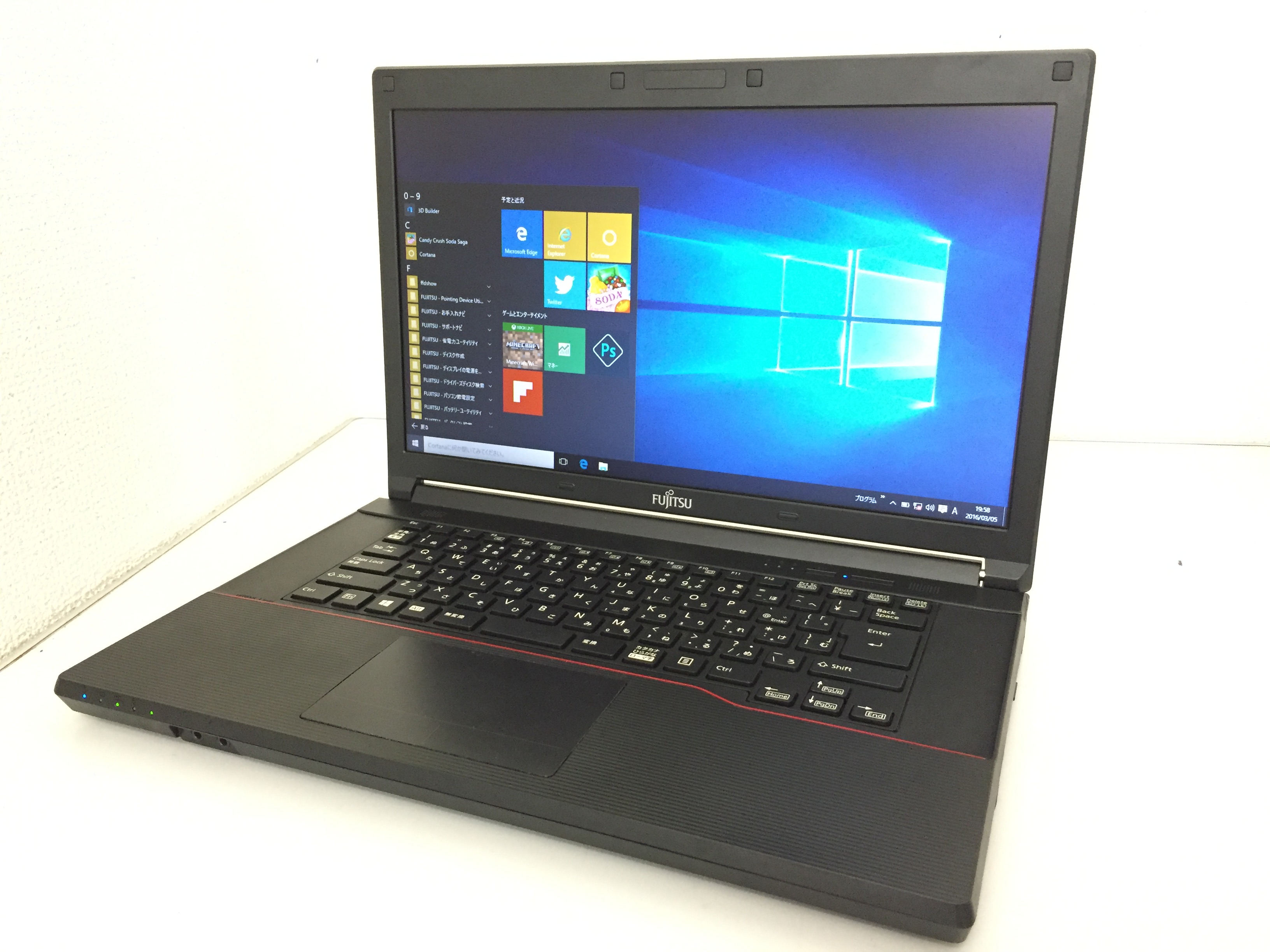 ノートパソコン 本体 FUJITSU A553/G Windows10