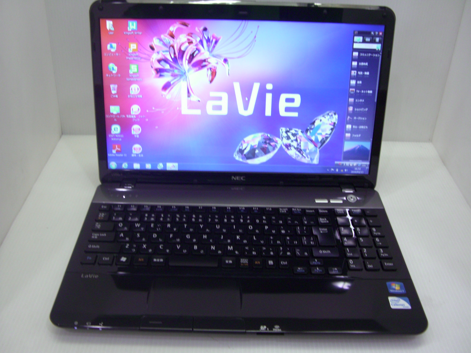 Office 2010付き NEC LaVie S  LS150DS1TWノートPC