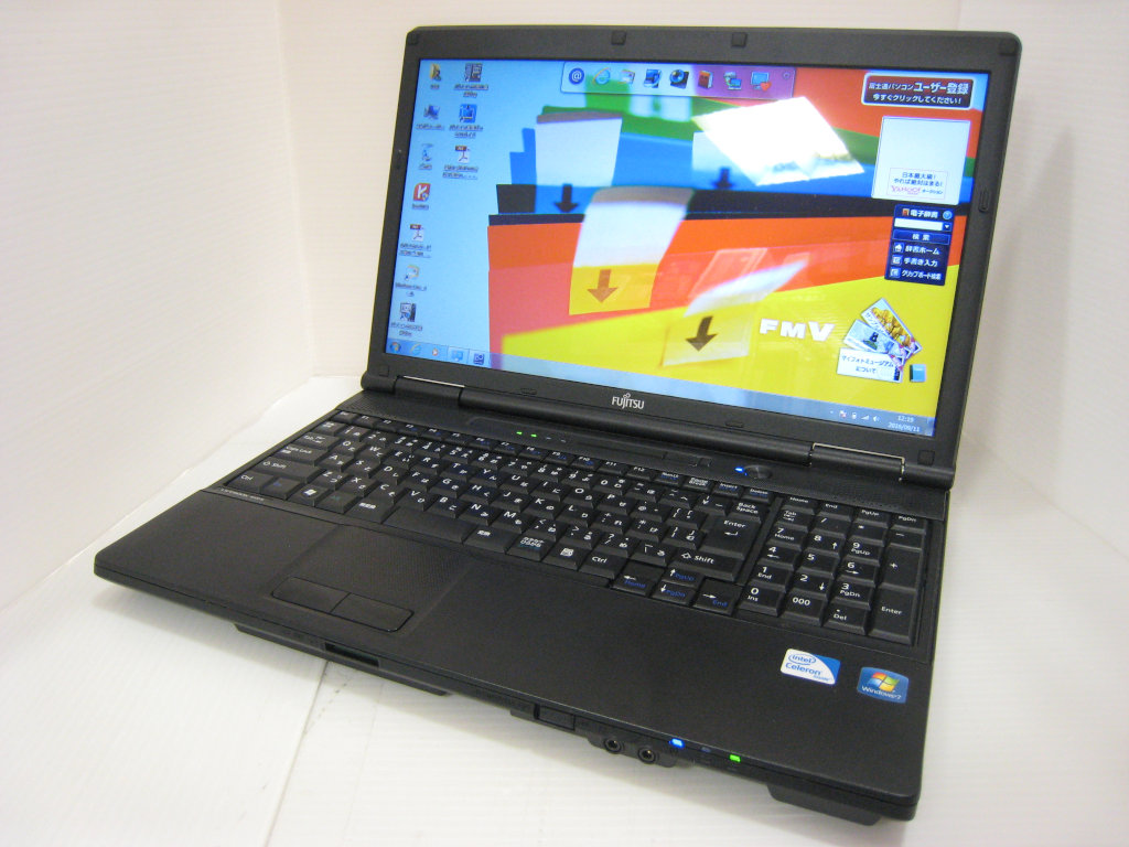 富士通 LIFEBOOK AH30/G CPU:Celeron B720 1.70GHz / メモリ：4GB