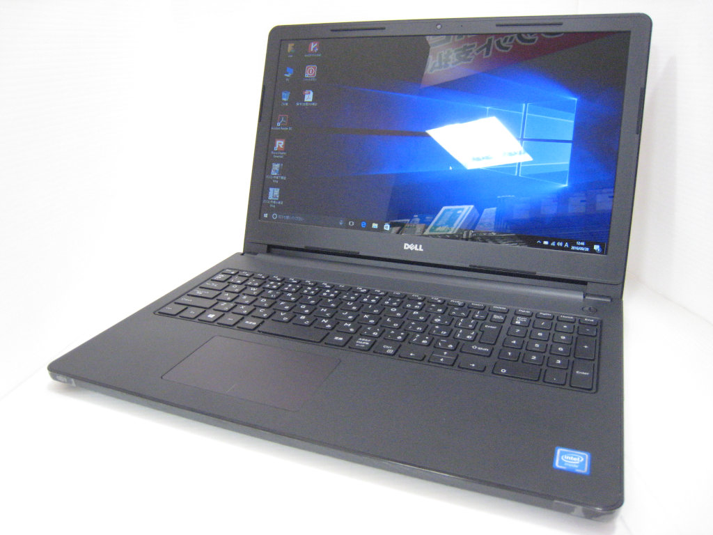 DELL Inspiron 15 CPU:Celeron N3050 1.60GHz / メモリ：4GB / HDD