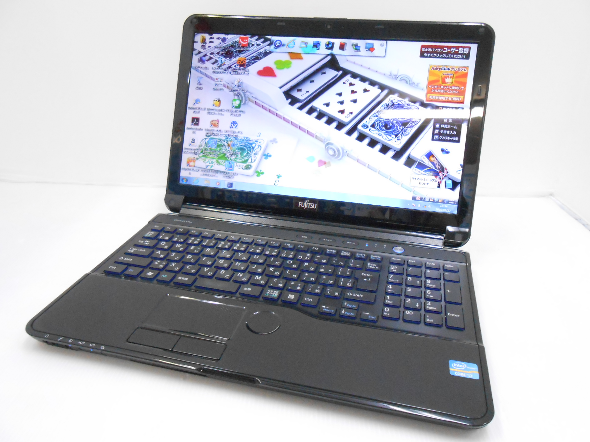 富士通 LIFEBOOK AH56/H CPU:Corei7 3610QM 2.3GHz/メモリ:8GB/HDD ...