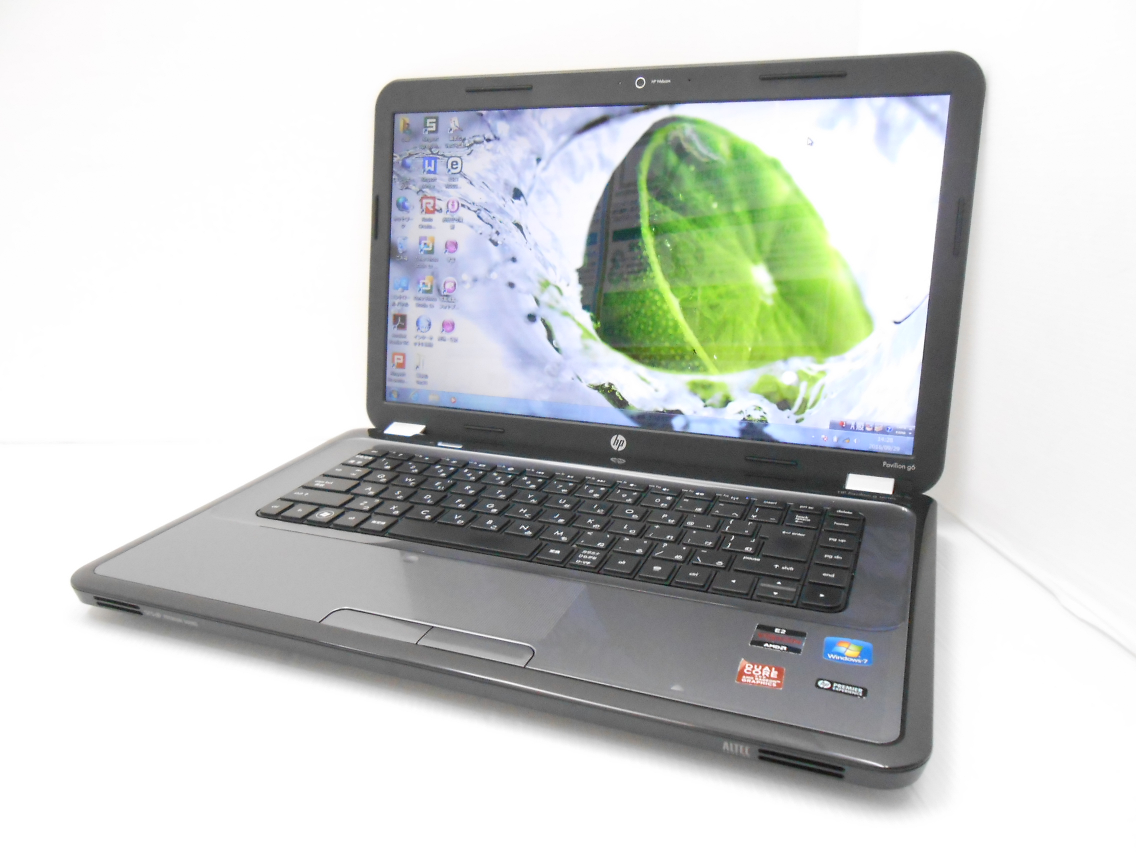 HP Pavilion g6 CPU:AMD E2-3000M Radeon 1.8GHz/メモリ:2GB/HDD:320GB