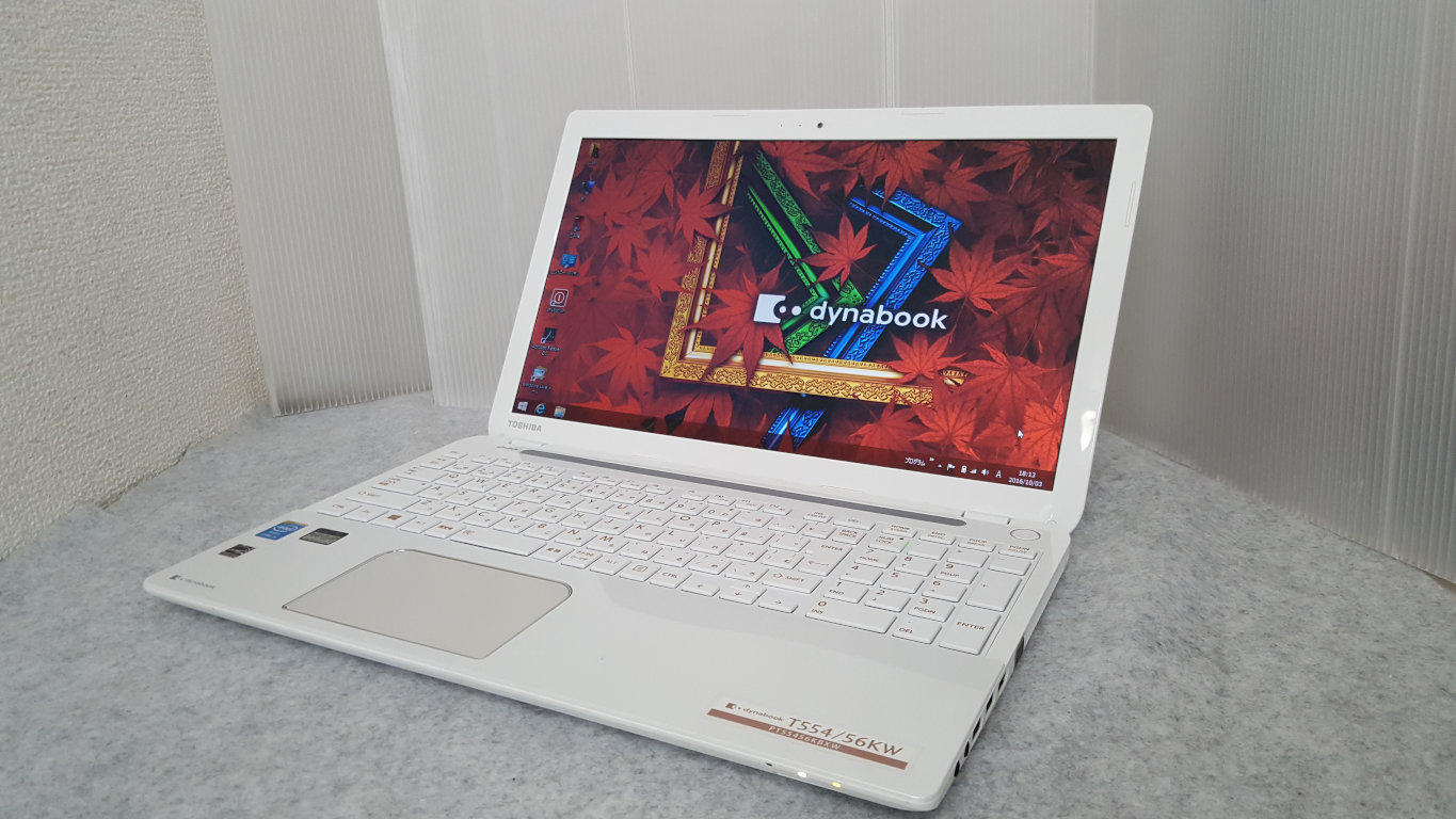 東芝 dynabook T554/56KW CPU:Core i5 4200MQ 2.60GHz/メモリ:8GB/HDD
