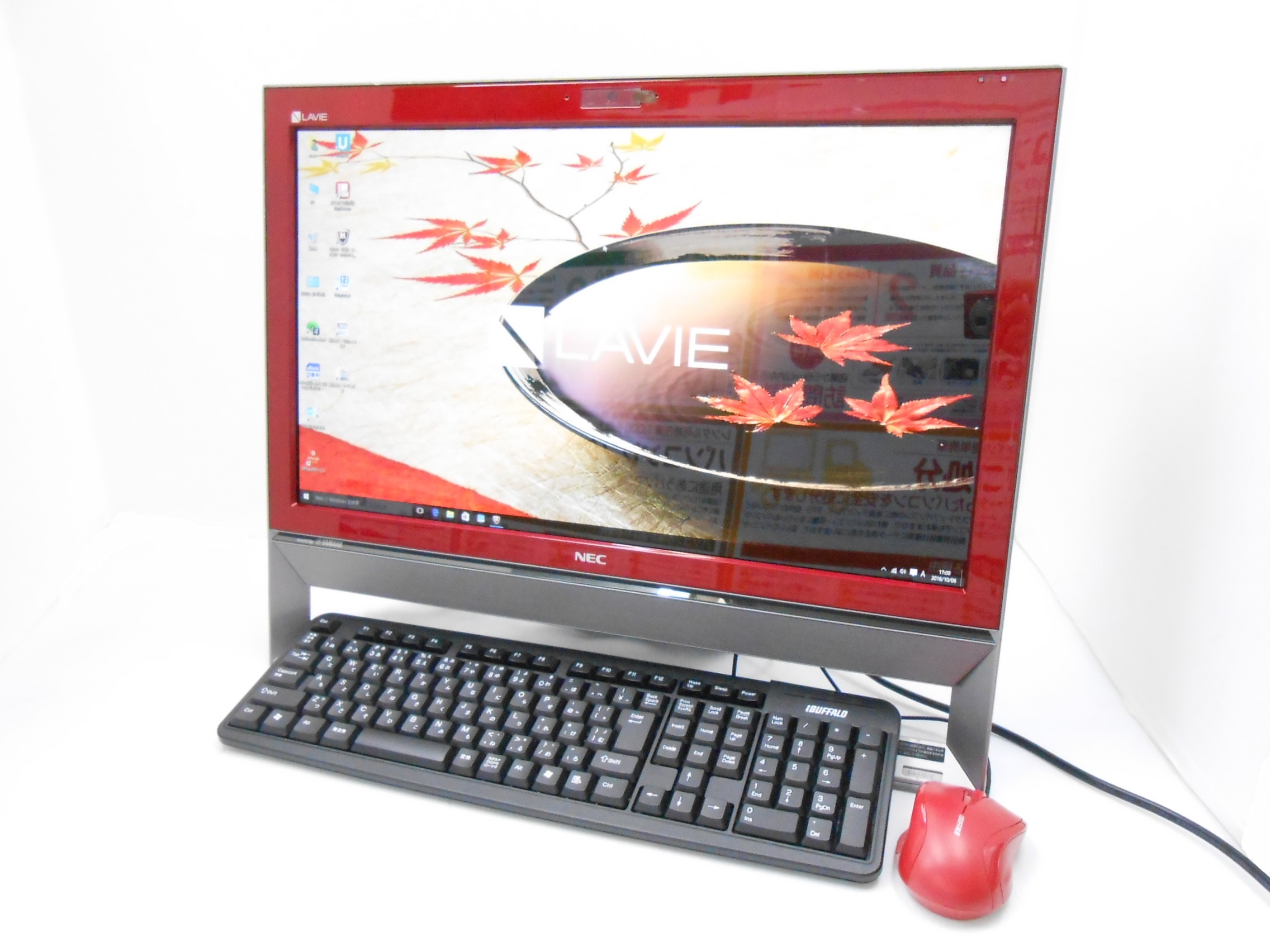 NEC LaVie DA370/C CPU:Celern 3215U 1.70GHz/メモリ:4GB/HDD:1000GB