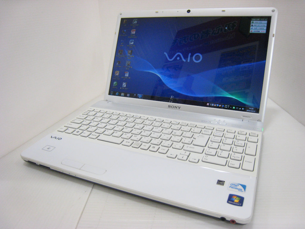 SONY VAIO VPCEB37FJ CPU:Pentium P6100 2.00GHz / メモリ：4GB / HDD