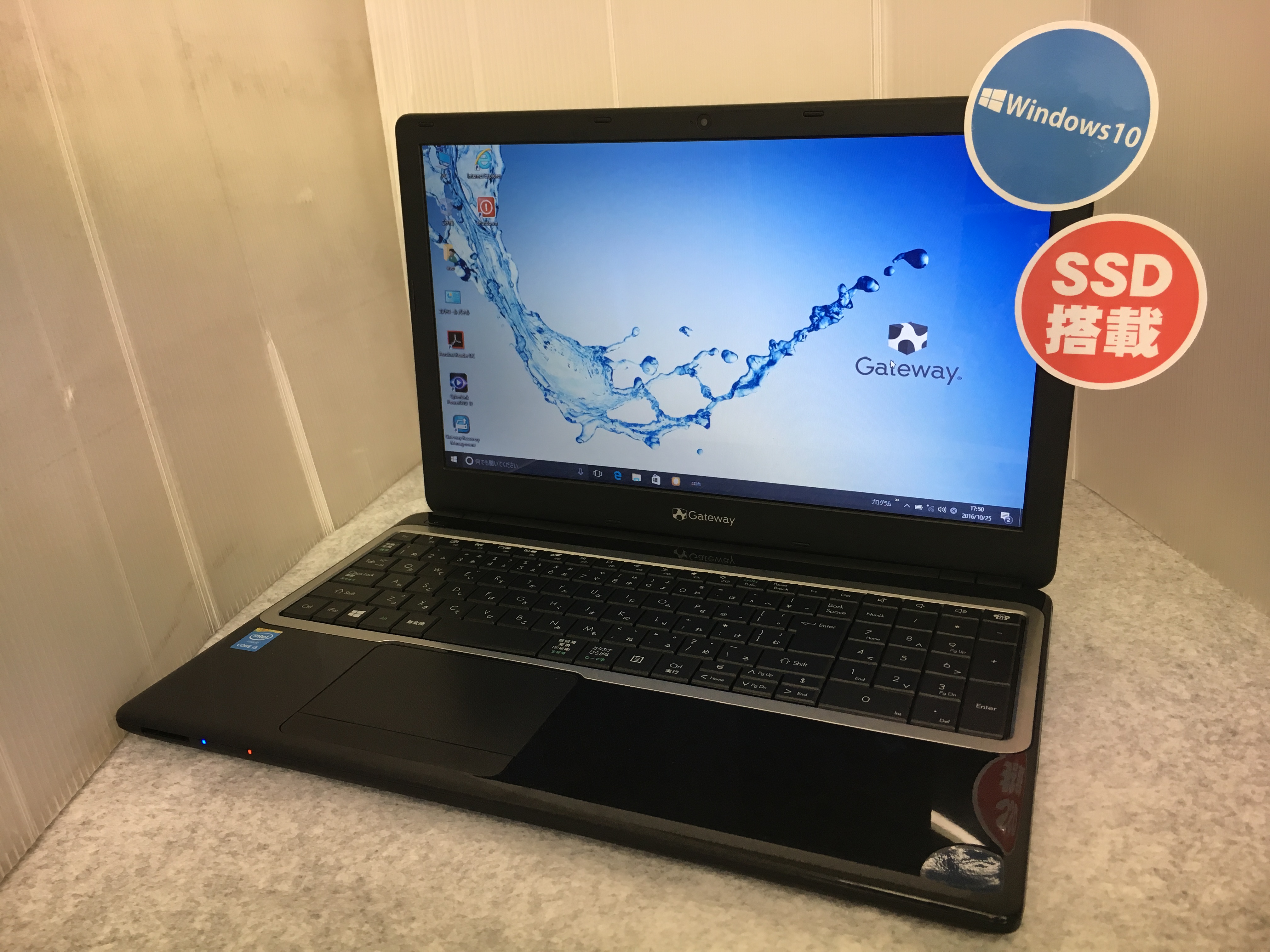 gatewayノートパソコン corei5win7メモリ4GBスマホ/家電/カメラ