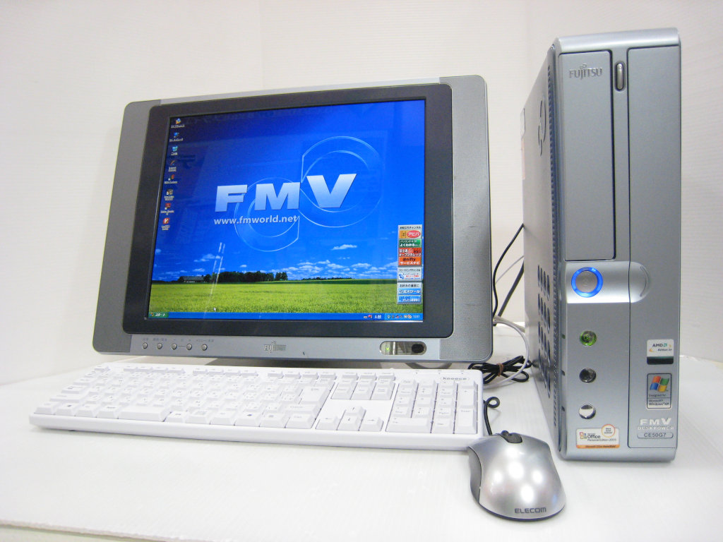 富士通 FMV-DESKPOWER CE50G7 CPU:Athlon XP 2600+ 2.12GHz / メモリ