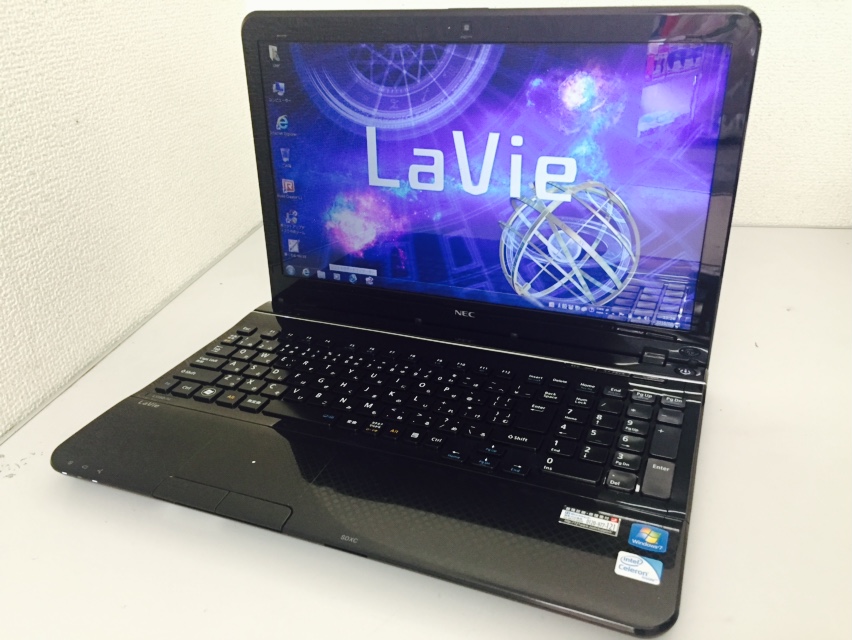 NEC Lavie S PC-LS150HS1KB CPU:Celeron DualCore B815 1.6GHz