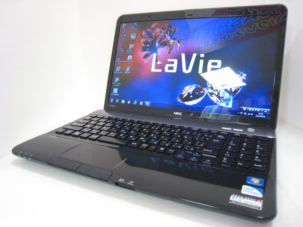 NEC Lavie PC-LS150FS6B CPU:Pentium B950 2.10GHz / メモリ：4GB / HDD:500GB