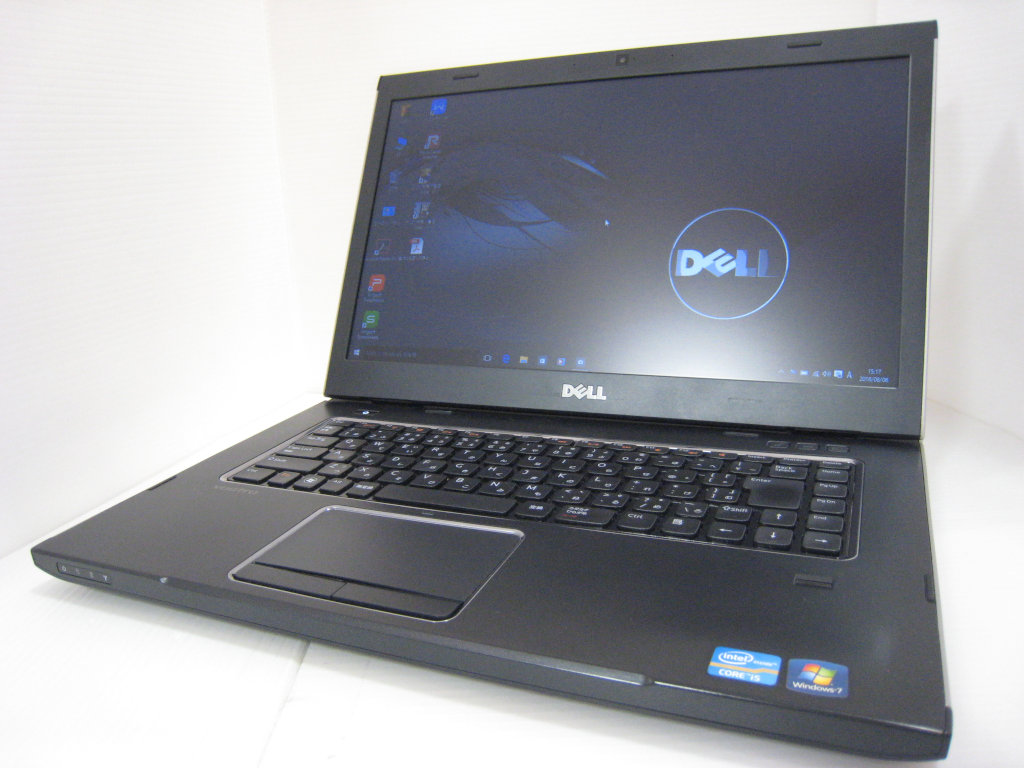 DELL Vostro 3550 CPU:Core i5-2450M 2.50GHz / メモリ：4GB / HDD:250GB / DVD