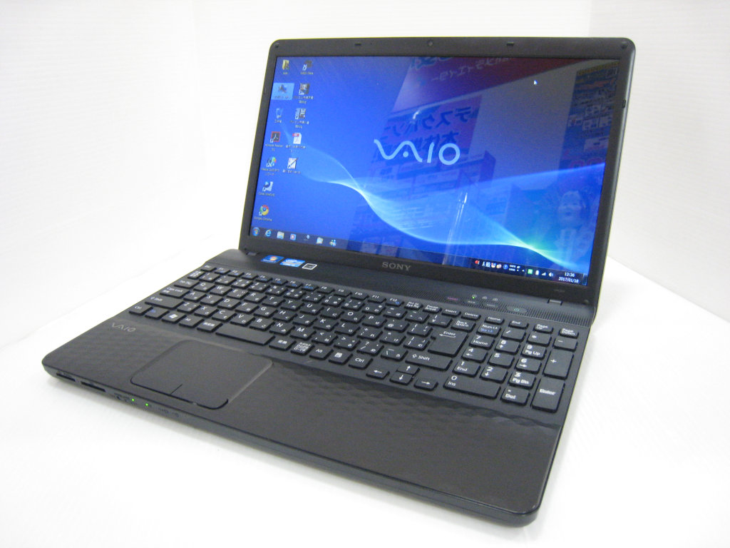 SONY VAIO VPCEH38FJ/B CPU:Core i5-2450M 2.50GHz / メモリ：4GB