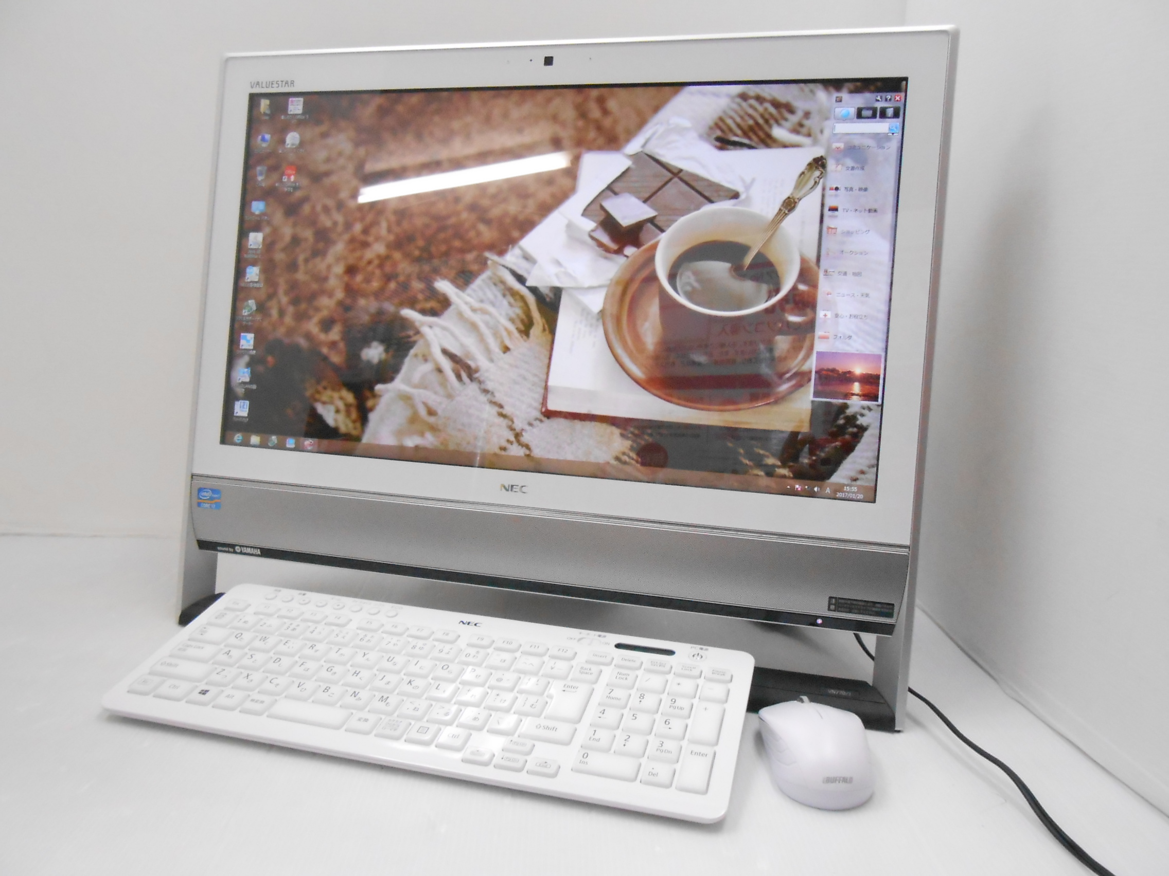 NEC VALUESTAR VN770/J CPU:Corei7 3630QM 2.40GHz/メモリ:8GB/HDD:3TB 