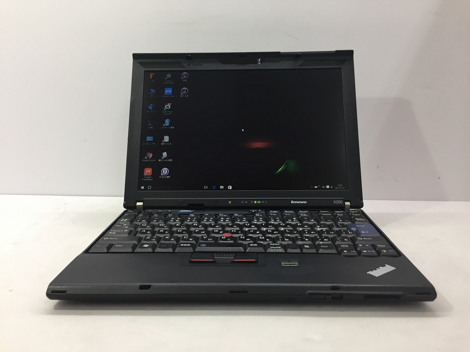 Lenovo X200 CPU:Core 2 Duo P8600 2.40GHz / メモリ:2GB / HDD:160GB