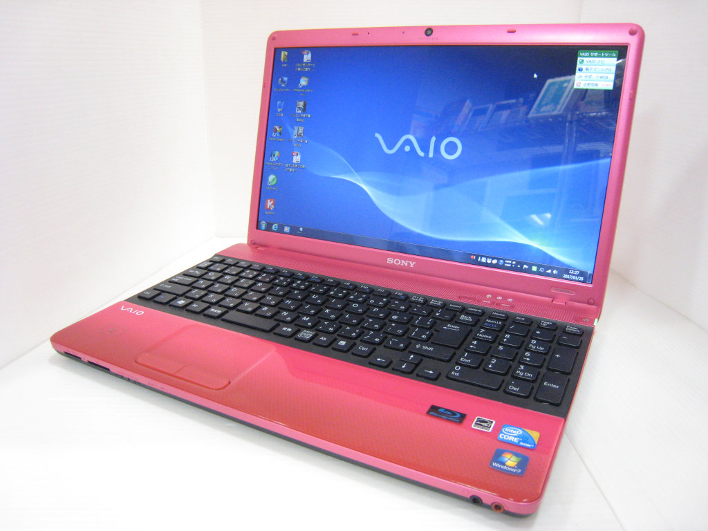 SONY VAIO VPCEB49FJ CPU:Core i5 M480 2.67GHz / メモリ：4GB / SSD