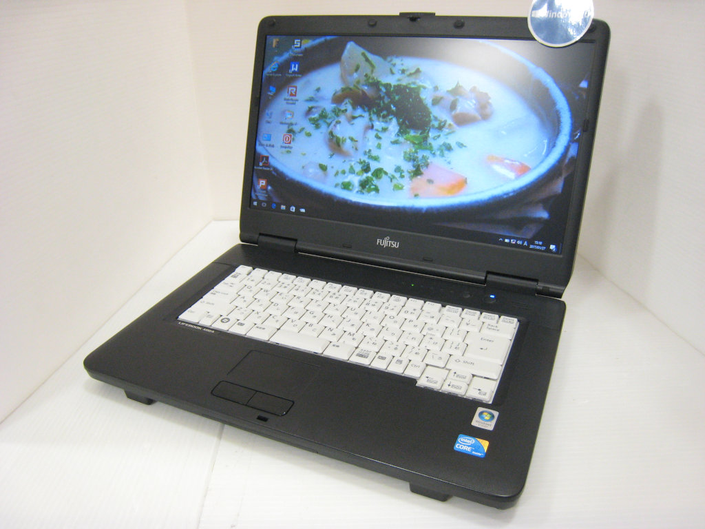 富士通 LIFEBOOK A550/A CPU:Core i3 M350 2.27GHz / メモリ：4GB ...