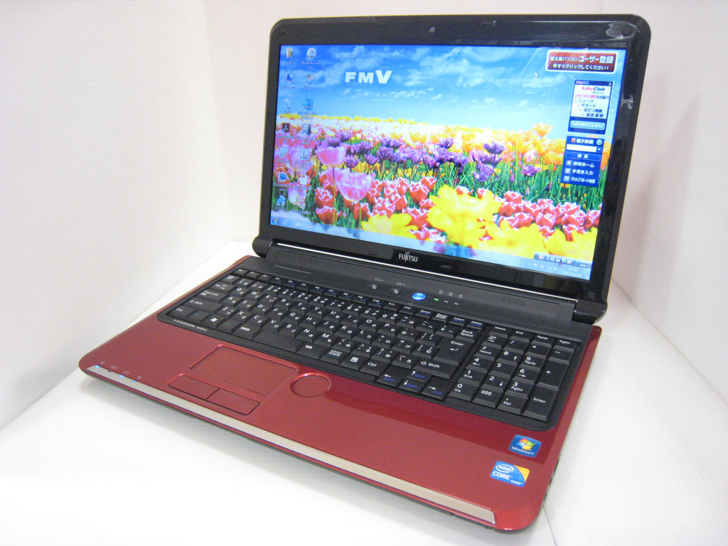 富士通 LIFEBOOK AH53/C CPU:Core i3 M380 2.53GHz / メモリ：4GB