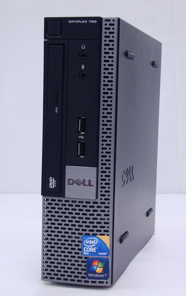 DELL Optiplex 780 CPU:Core2Duo E7500 2.93GHz / メモリ:4GB / HDD