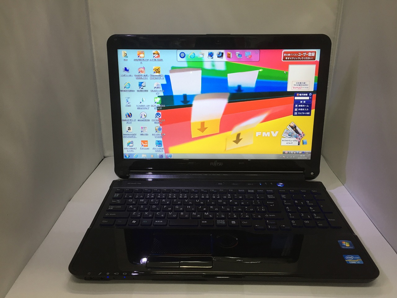 富士通 FMVA56GBX CPU:Intel Core i7 2670QM 2.20GHz/ メモリ:8GB