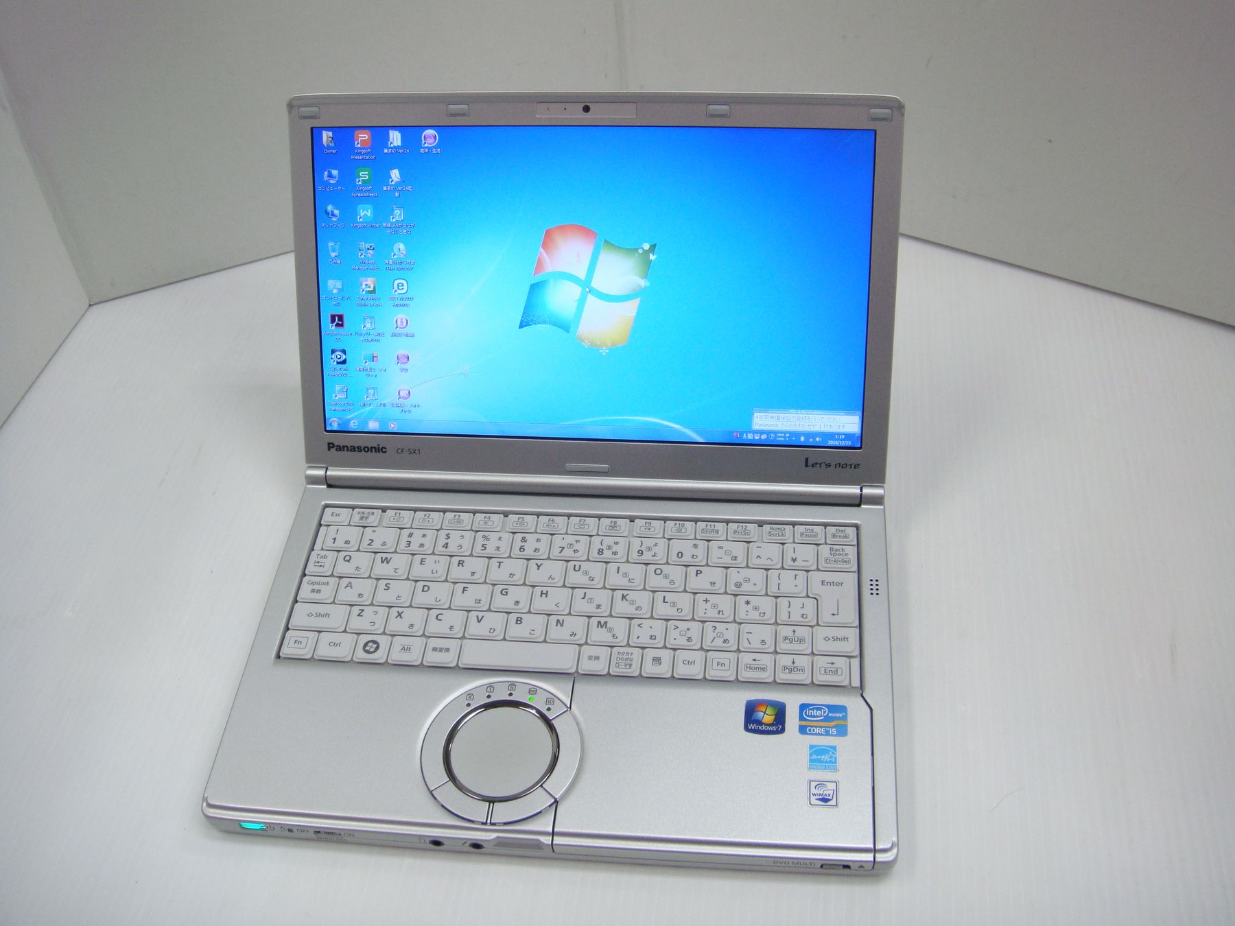 Panasonic Let'sNote CF-SX1 CPU：Core i5-2540M 2.50GHz /メモリ：4GB ...