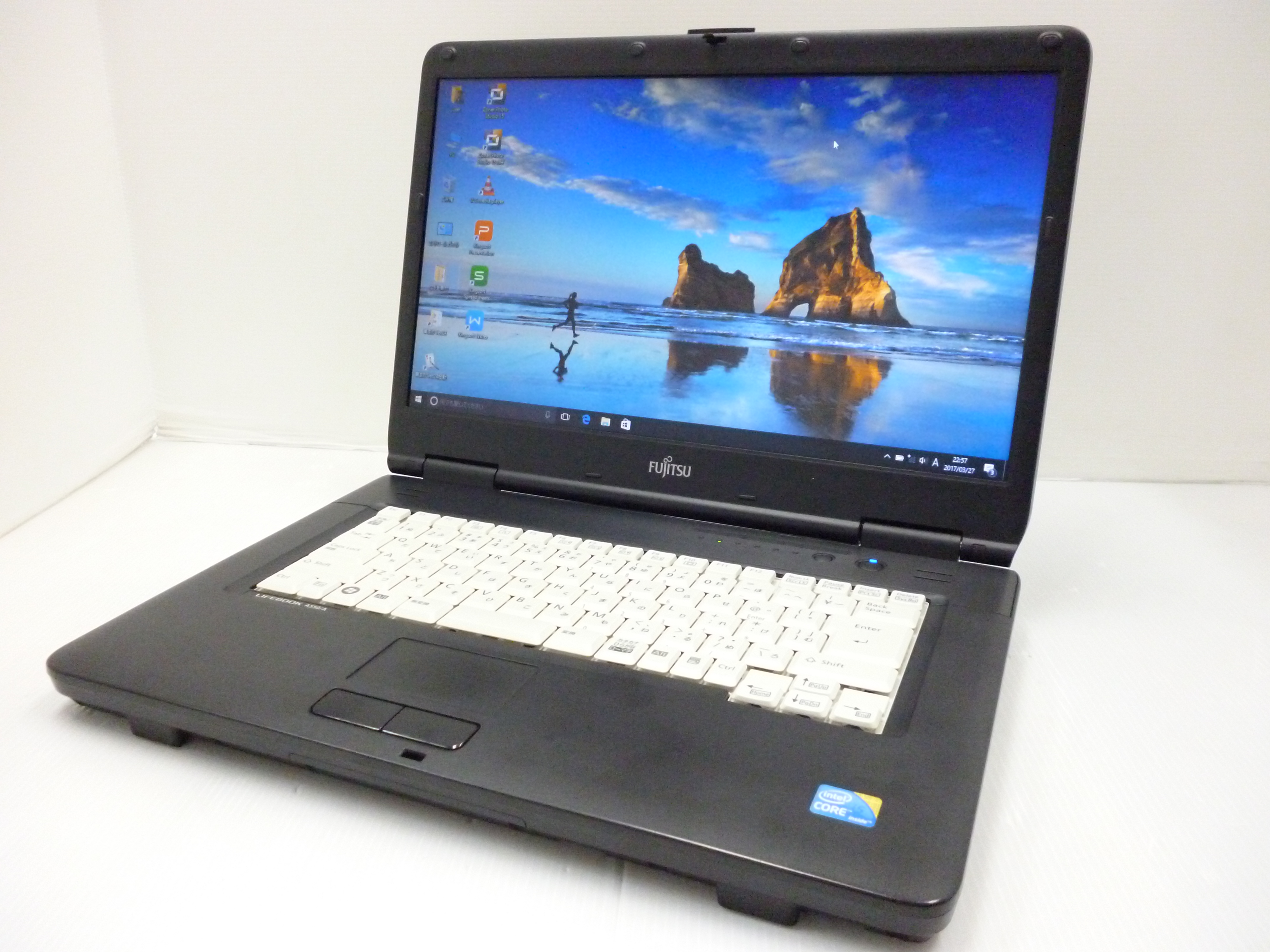 富士通 LIFEBOOK A550/A CPU:Core i5 M520 2.4GHz/メモリ:4GB/HDD