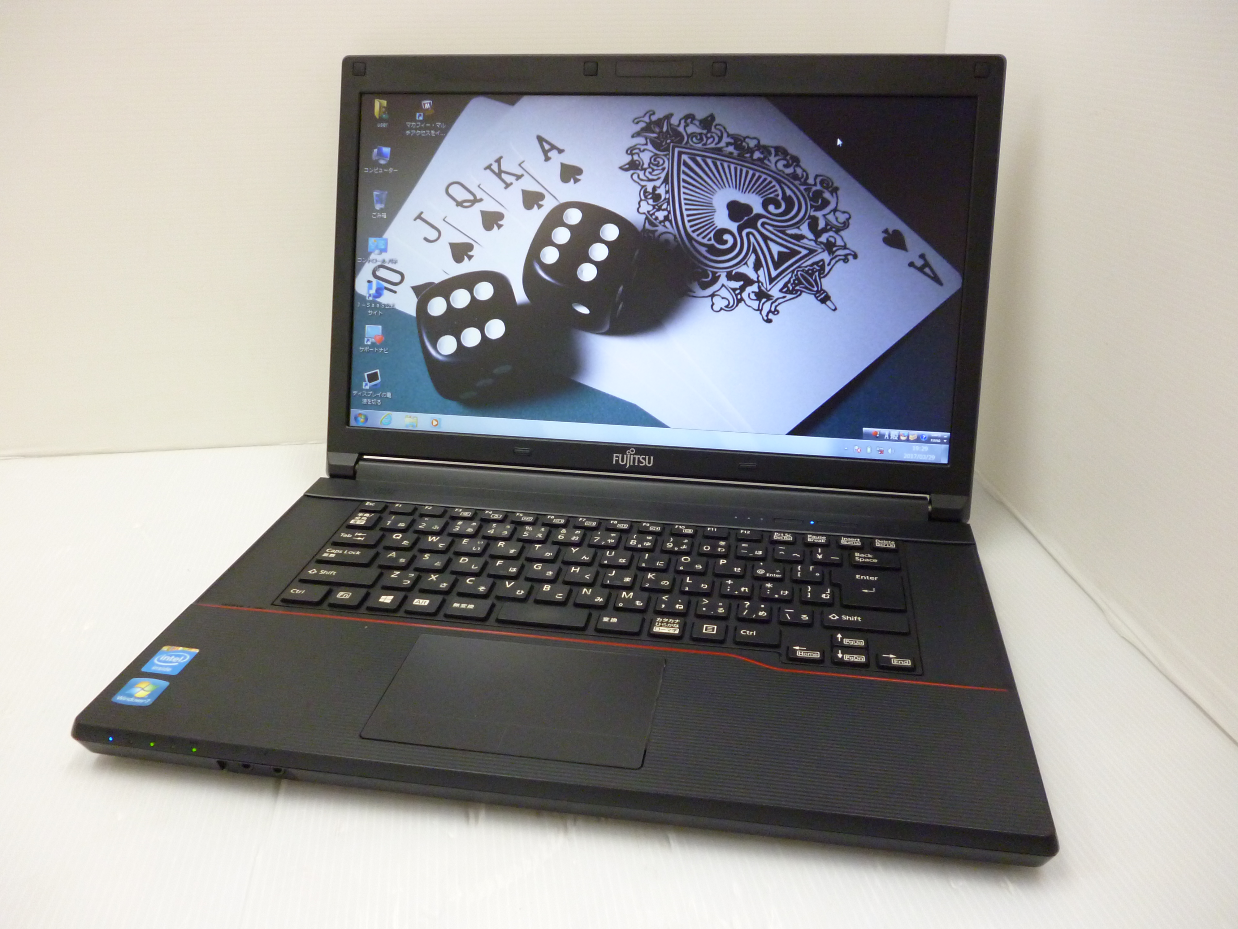 富士通 LIFEBOOK A553/G CPU:Celeron B730 1.80GHz/メモリ:4GB/HDD ...