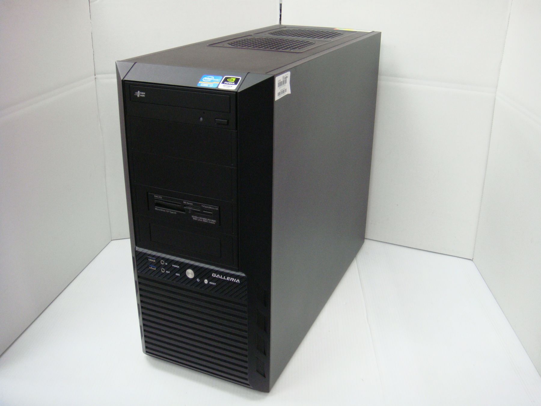 GALLERIA ゲーミングPC CPU：(Core i7-3770 3.40GHz/メモリ：8GB / HDD