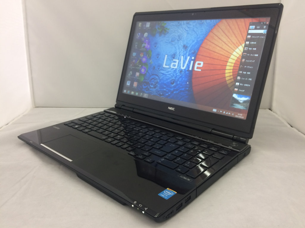 スマホ/家電/カメラNEC LaVie L 高性能パソコン　PC-LL750MSB【美品・送料無料】