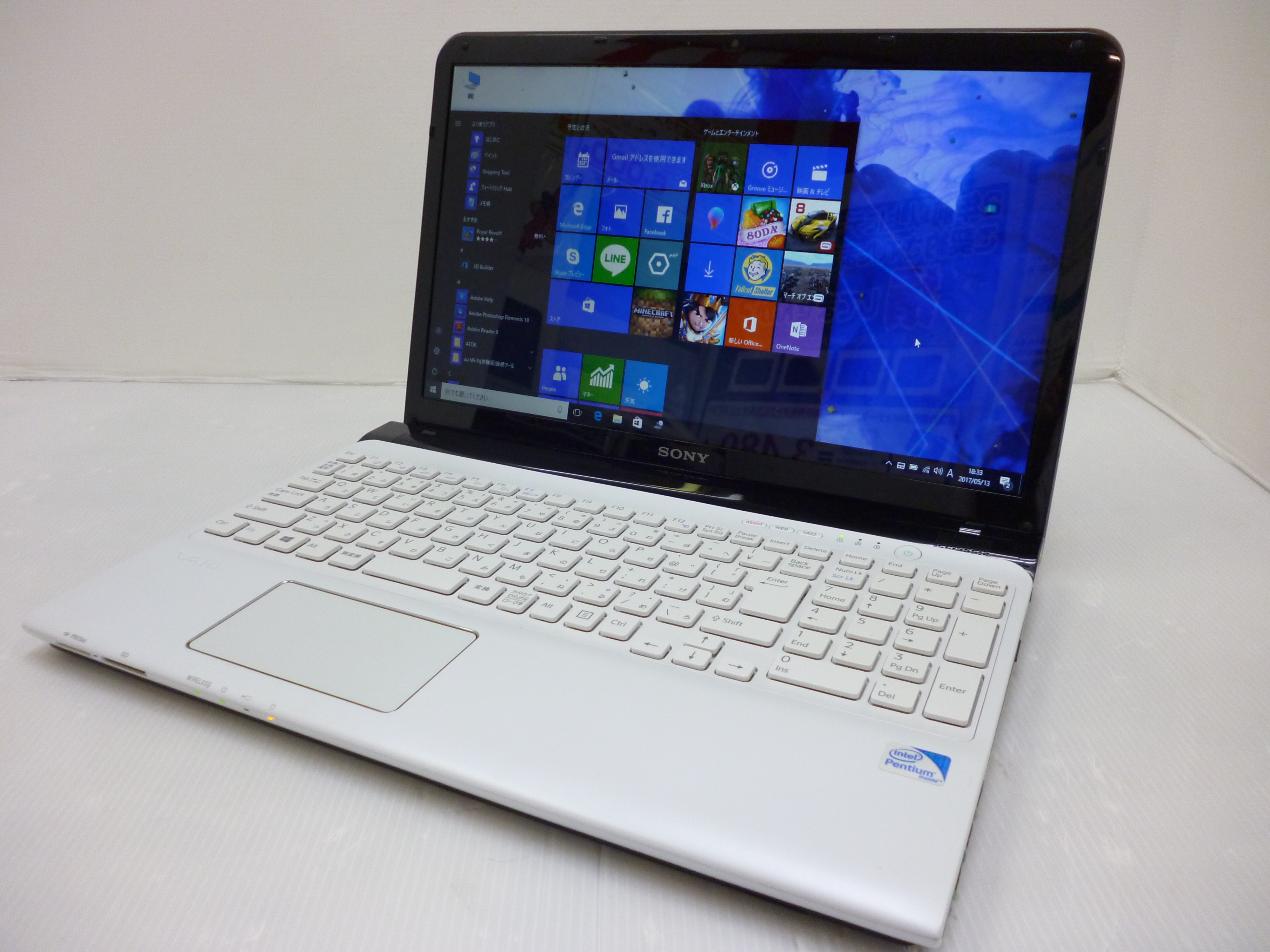 SONY VAIO SVE151L11N CPU:Pentium B980 2.4GHz/メモリ:4GB/HDD:750GB ...