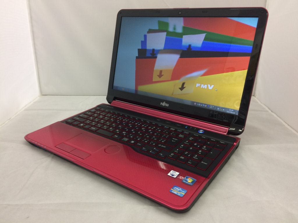 富士通 LIFEBOOK AH55/G Core i7 2670QM 2.2GHz / メモリ：4GB / SSD ...