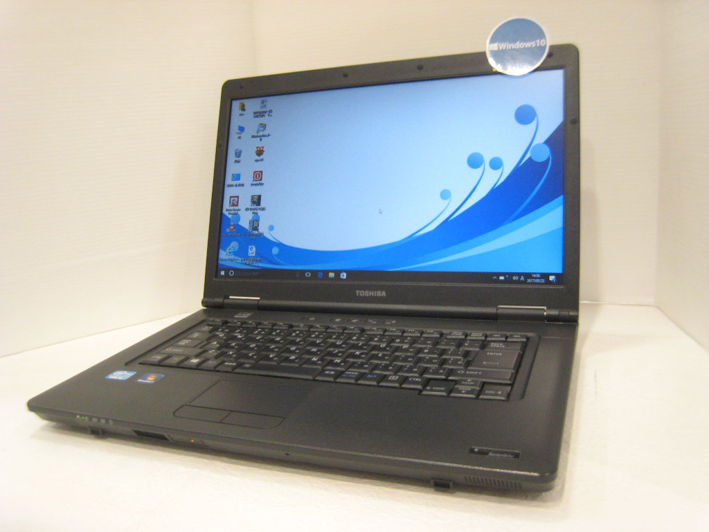 TOSHIBA dynabook Satellite B552 Core i3 8GB HDD250GB DVD-ROM 無線LAN Windows10 64bitWPSOffice 15.6インチ  パソコン  ノートパソコン