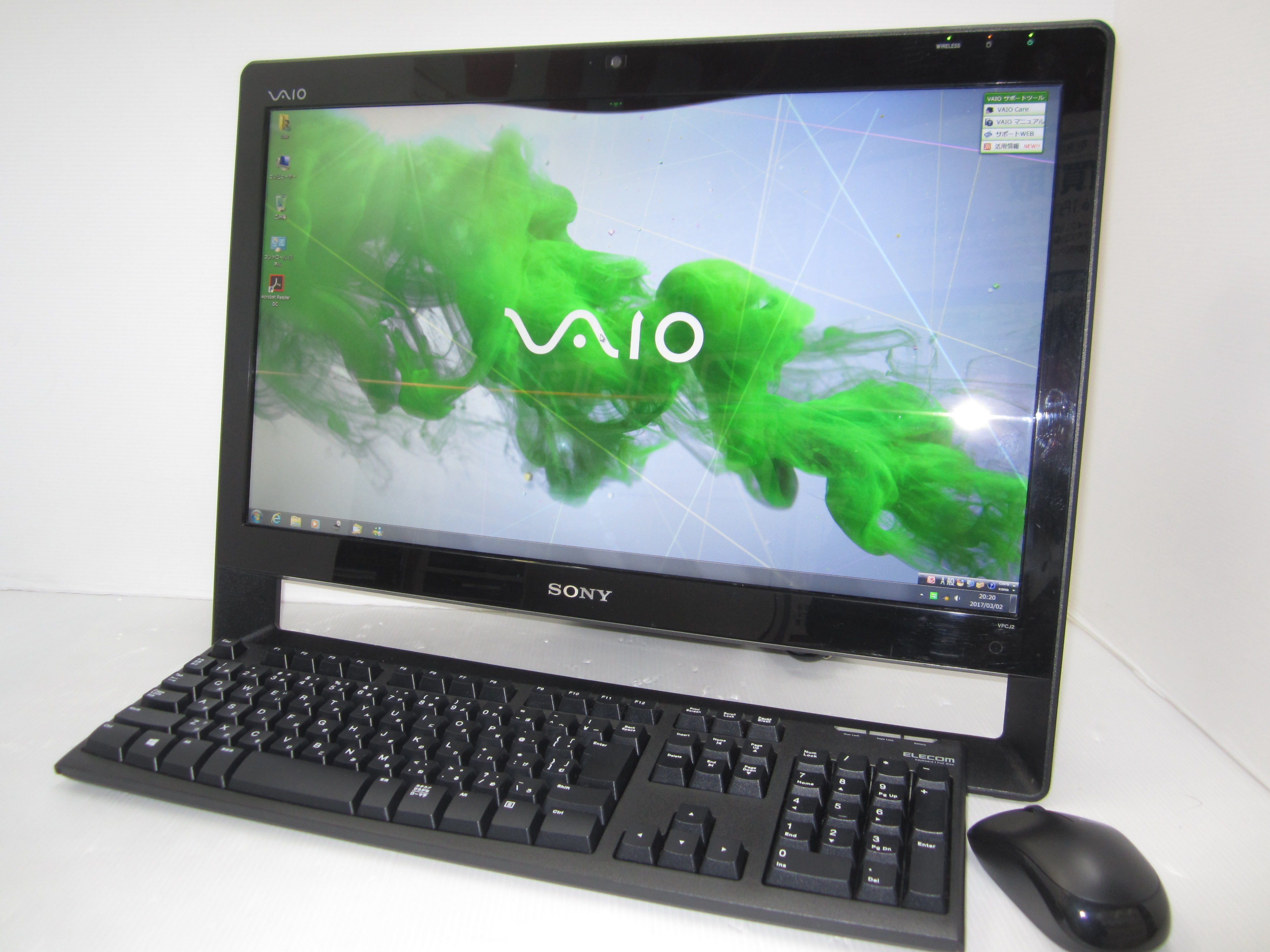 SONY VAIO VPCJ238FJ CPU:Core i5-2450M 2.5GHz/メモリ:8GB/HDD:2000GB