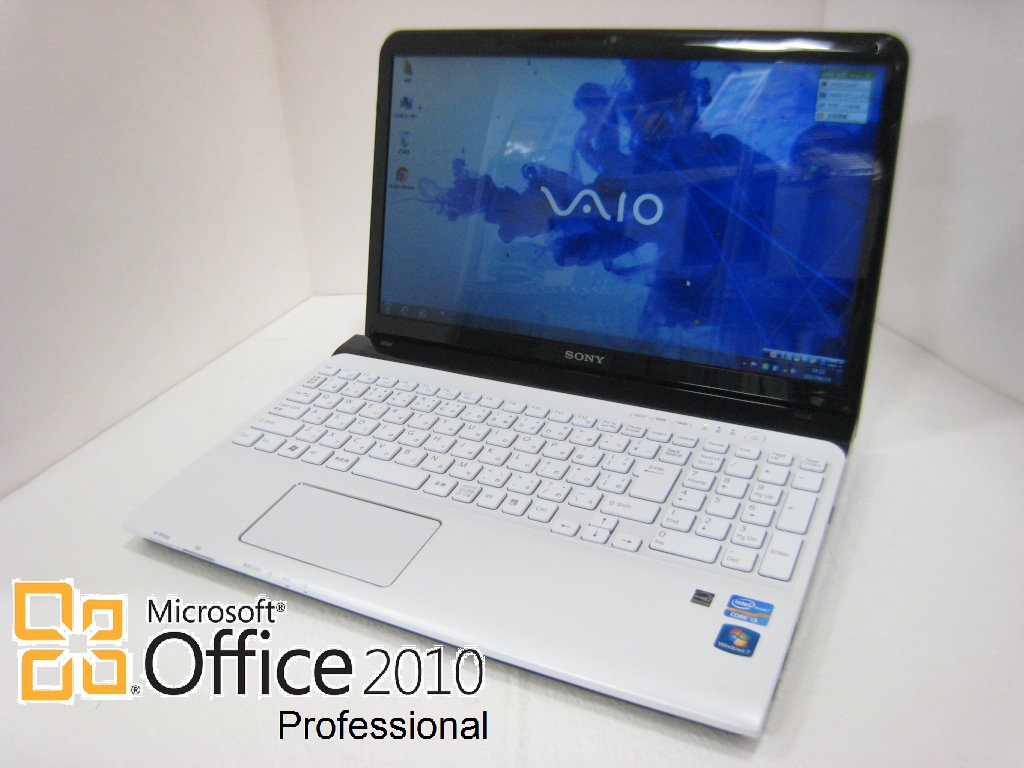 SONY VAIO SVE151B11N Core i3 2370M 2.40GHz / メモリ:4GB / HDD