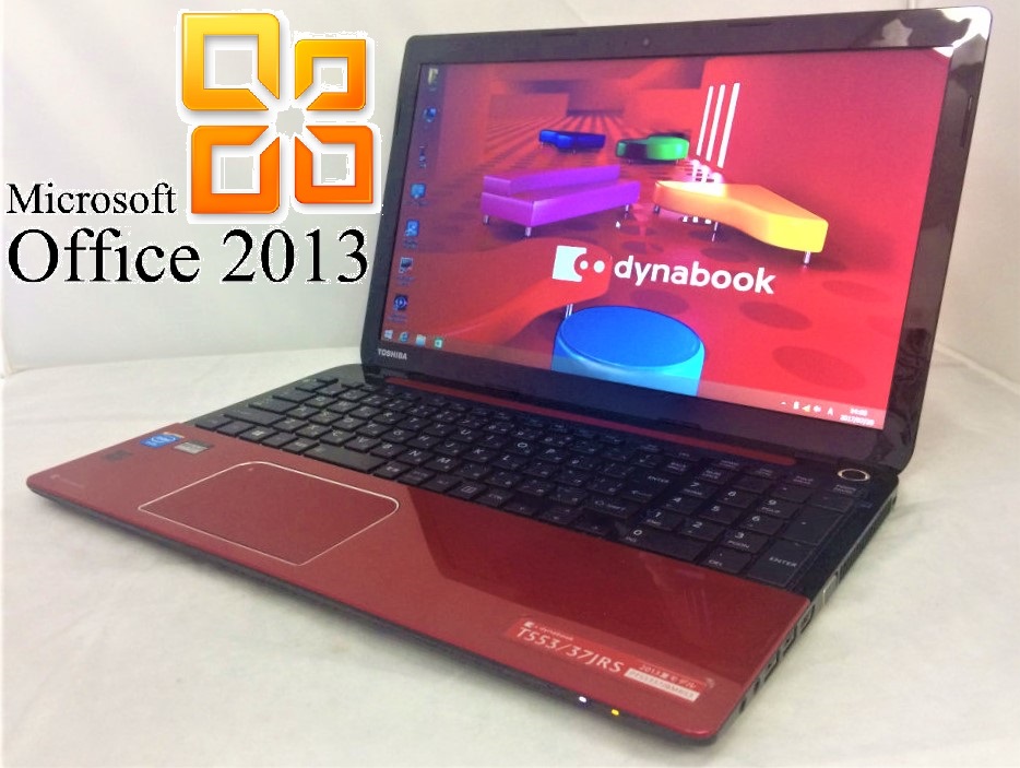 東芝 dynabook T553/37JR Celeron 847 1.1GHz / メモリ：4GB / HDD:1TB ...