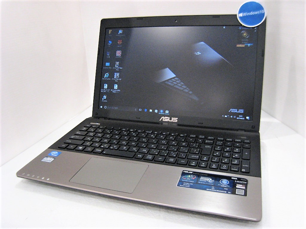 Asus K55A Celeron B820 1.70GHz / メモリ:4GB / HDD:320GB / DVD