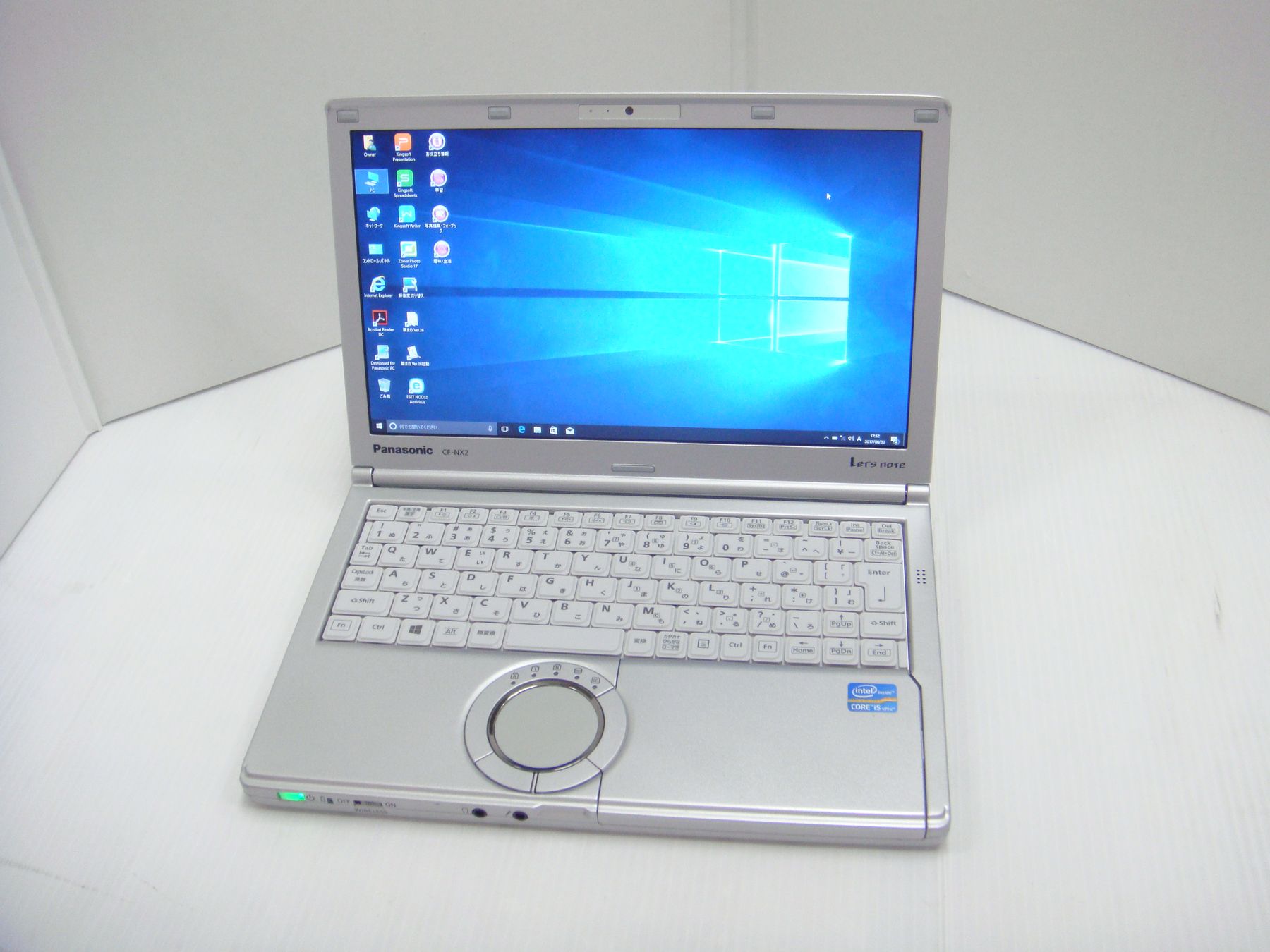 Panasonic Let'sNote CF-NX2 CPU：Core i5-3340 2.70GHz/メモリ：4GB
