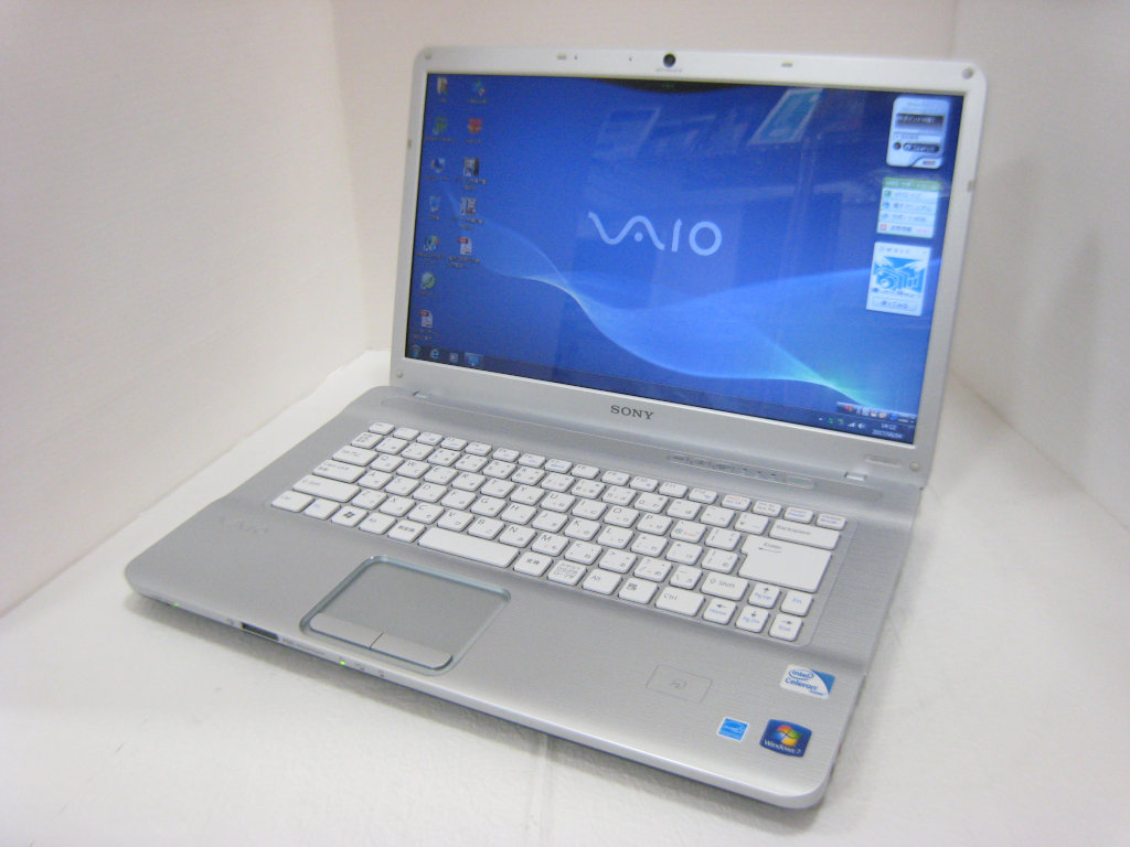 SONY VAIO VGN-NW91FS Celeron Dual-Core T3000 1.80GHz / メモリ:4GB / HDD