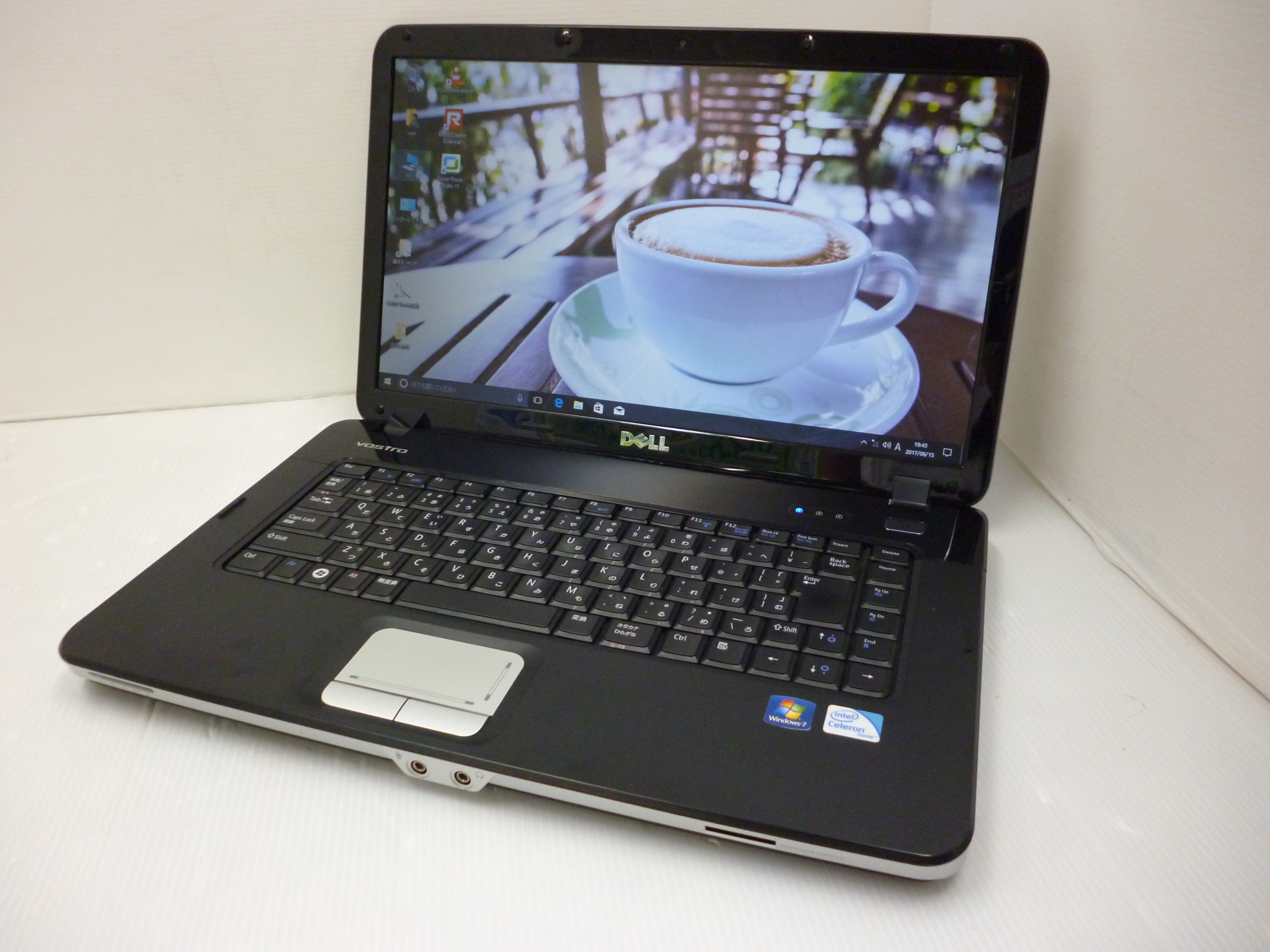 DELL VOSTRO 1015 CPU:Celeron DC T3100 1.90GHz/メモリ:2GB/HDD:320GB