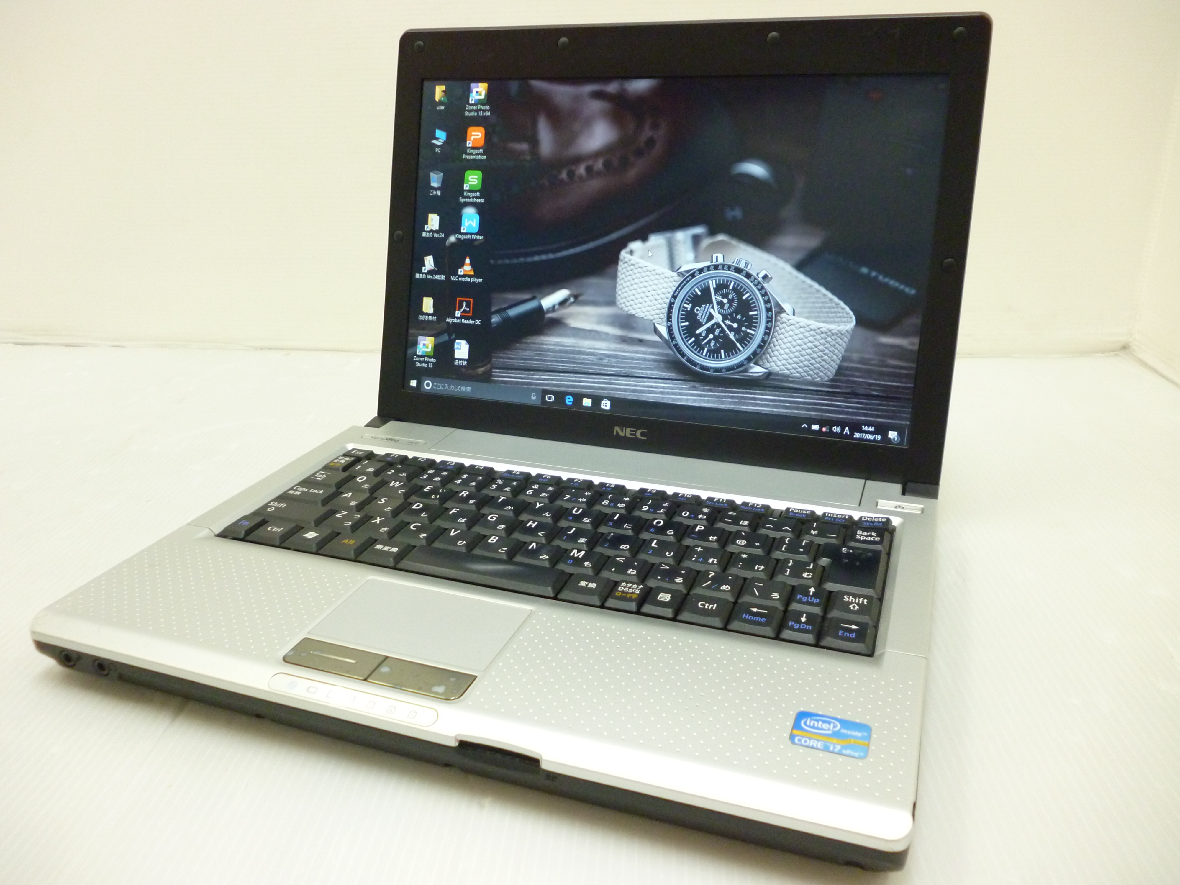 NEC VersaPro VK17HB-D CPU:Core i7-2637M 1.7GHz/メモリ:8GB/HDD