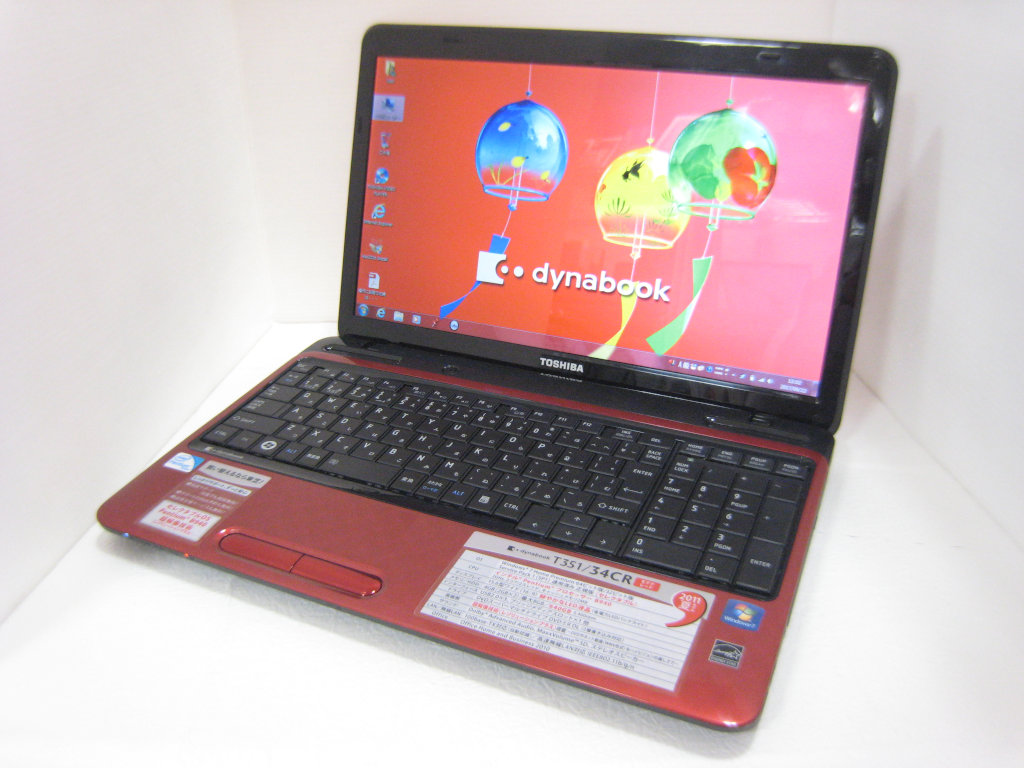 東芝 dynabook T351/34CR Pentium B940 2.00GHz / メモリ:4GB