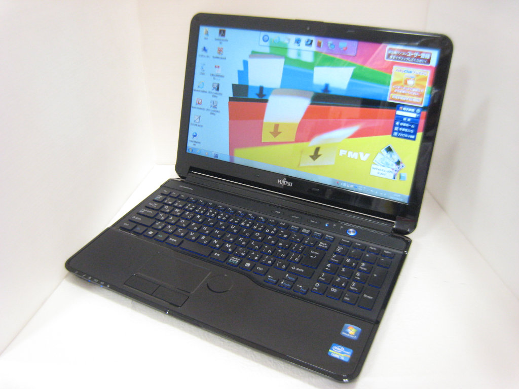 ○富士通lifebook AH54 i5-2450M SSD240GB#2290