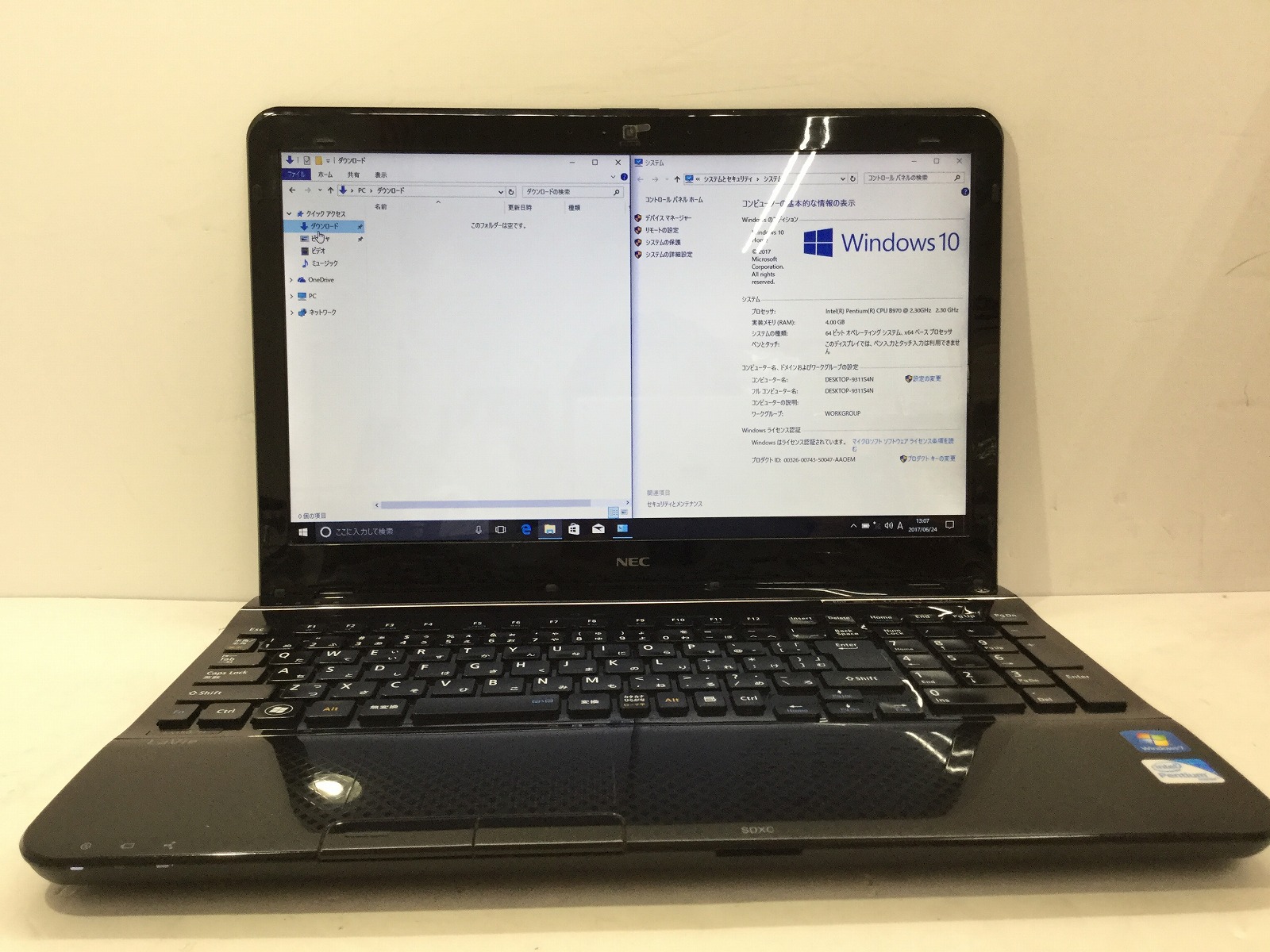 NEC LaVie LS150/H CPU:Pentium B970 2.30GHz/メモリ:4GB/HDD:750GB/OS:Windows7  HomePremium 64bit/Office:KingsoftOffice2016 中古ノートパソコンが激安販売中！ 中古パソコン市場