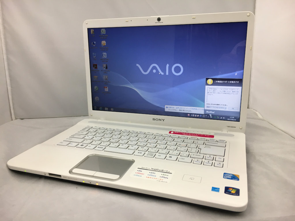 ノートPC VAIO  VGN-FW51BW