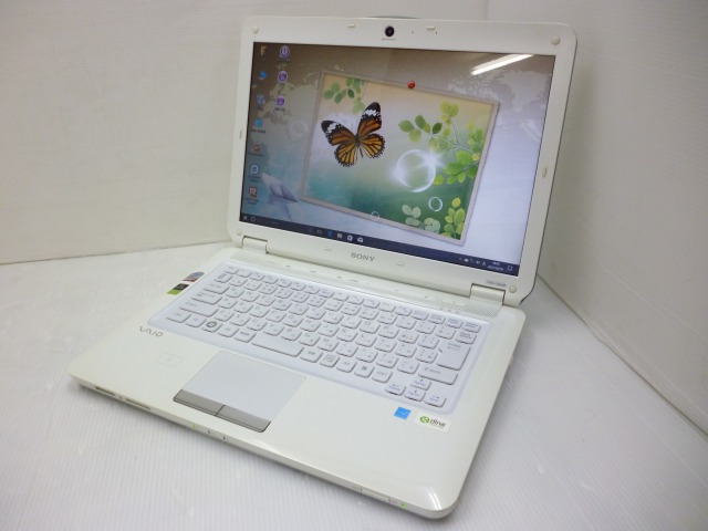 ★SSD搭載★SONY 14型 P8400 Win10 VAIO★