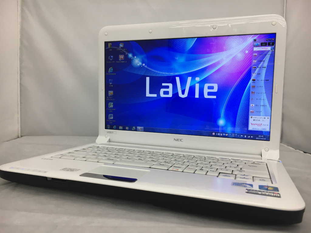 NEC LaVie L LL550/VG6W Windows10 Home 32bit(HDDリカバリ) / Office