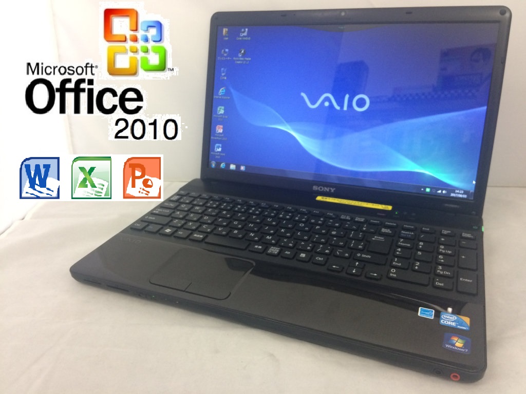 SONY VAIO VPCEB28FJ Core i3 M350 2.27GHz / メモリ：4GB / HDD:500GB